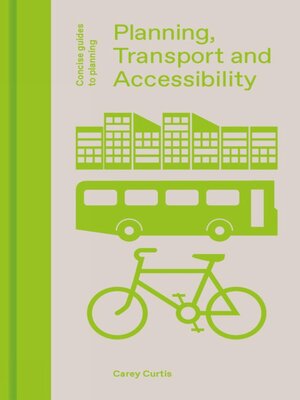 cover image of Planning, Transport and Accessibility